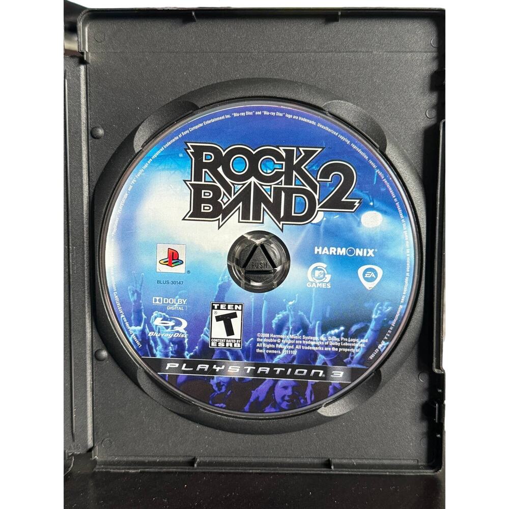Sony Playstation 3 Rock Band 2 Game Disk Only